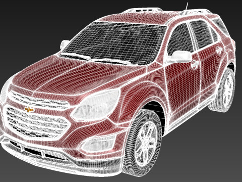 Chevrolet Equinox 2016 3D Model