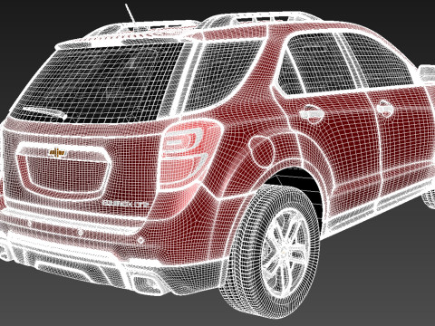 Chevrolet Equinox 2016 3D Model