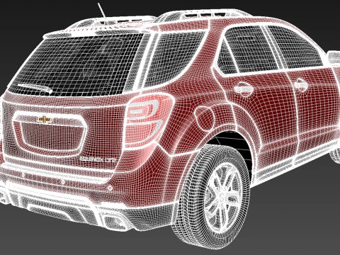 Chevrolet Equinox 2016 3D Model
