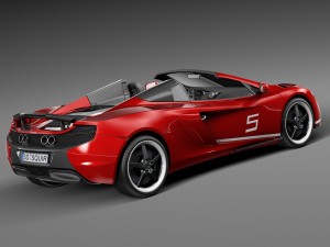 Mclaren 650S Can-Am 2016 3D Model