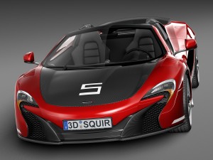Mclaren 650S Can-Am 2016 3D Model