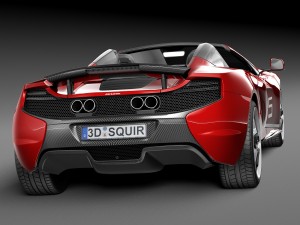 Mclaren 650S Can-Am 2016 3D Model