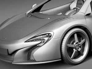 Mclaren 650S Can-Am 2016 3D Model