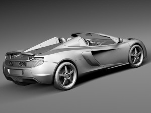 Mclaren 650S Can-Am 2016 3D Model
