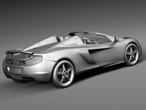 Mclaren 650S Can-Am 2016 3D Model