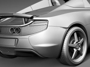 Mclaren 650S Can-Am 2016 3D Model