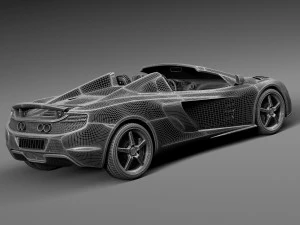 Mclaren 650S Can-Am 2016 3D Model