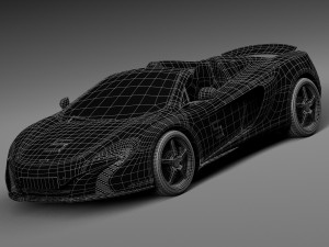 Mclaren 650S Can-Am 2016 3D Model