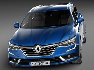 Renault Talisman Estate 2016 3D Model