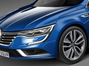 Renault Talisman Estate 2016 3D Model