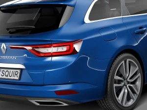 Renault Talisman Estate 2016 3D Model