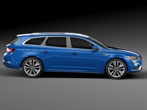Renault Talisman Estate 2016 Modelo 3D