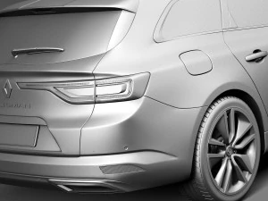 Renault Talisman Estate 2016 3D Model