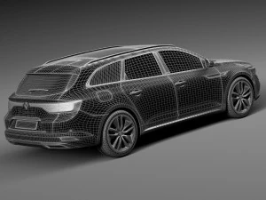 Renault Talisman Estate 2016 3D Model