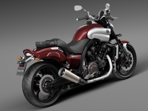 Yamaha VMAX 2015 Model 3D