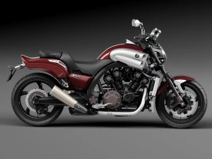Yamaha VMAX 2015 3D Model