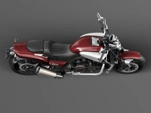 Yamaha VMAX 2015 3D Model