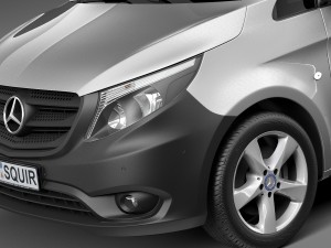Mercedes-Benz Vito Panel Van 2015 Modelo 3D