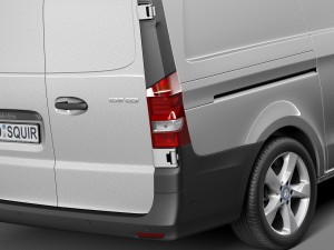 Mercedes-Benz Vito Panel Van 2015 Modelo 3D
