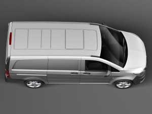 Mercedes-Benz Vito Panel Van 2015 Modelo 3D