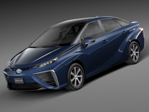 Toyota Mirai 2016 Modèle 3D