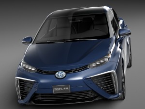 Toyota Mirai 2016 3D Model