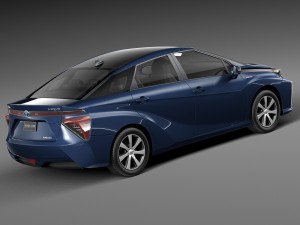 Toyota Mirai 2016 3D Model