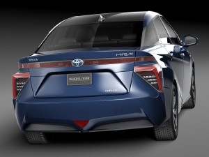 Toyota Mirai 2016 3D Model