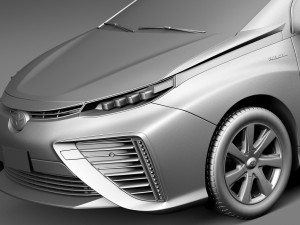 Toyota Mirai 2016 3D Model