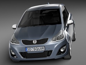 Generic Hatchback 2016 Modelo 3D