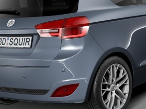 Generic Hatchback 2016 Modelo 3D