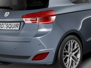 Generic Hatchback 2016 3D Model