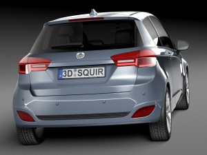 Generic Hatchback 2016 Modelo 3D