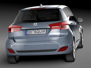 Generic Hatchback 2016 3D Model