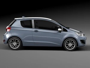 Generic Hatchback 2016 3D Model