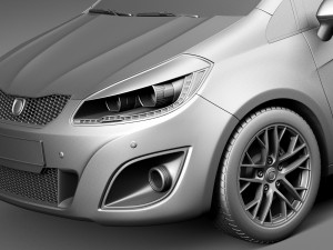 Generic Hatchback 2016 Modelo 3D
