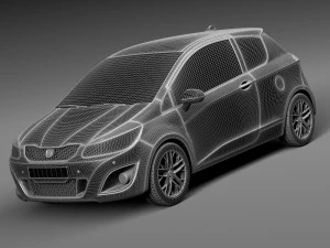 Generic Hatchback 2016 3D Model