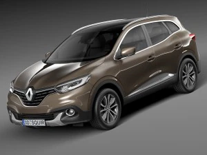 Renault Kadjar 2016 3D Model