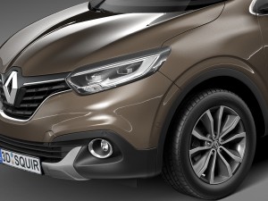 Renault Kadjar 2016 3Dモデル