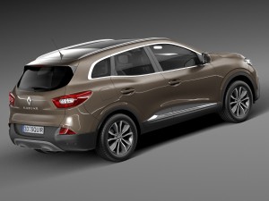 Renault Kadjar 2016 3Dモデル