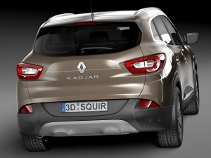 Renault Kadjar 2016 3Dモデル