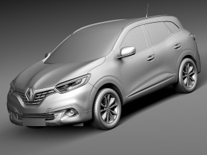 Renault Kadjar 2016 3Dモデル