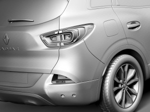 Renault Kadjar 2016 3Dモデル