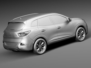 Renault Kadjar 2016 3Dモデル