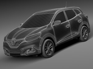 Renault Kadjar 2016 3Dモデル