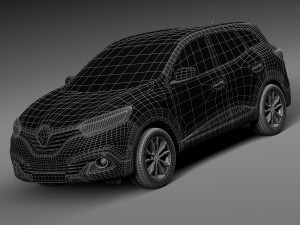 Renault Kadjar 2016 3Dモデル