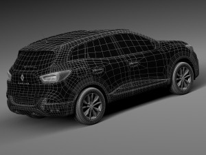 Renault Kadjar 2016 3Dモデル