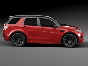 Land Rover Discovery Sport Dynamic 2016 3D Model