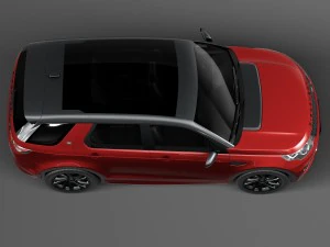 Land Rover Discovery Sport Dynamic 2016 3D Model