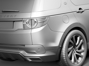 Land Rover Discovery Sport Dynamic 2016 3D Model